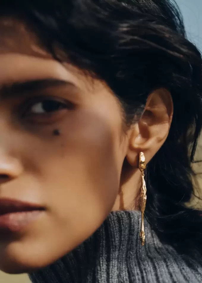 Eroz Drop Earrings Edition gilded edition