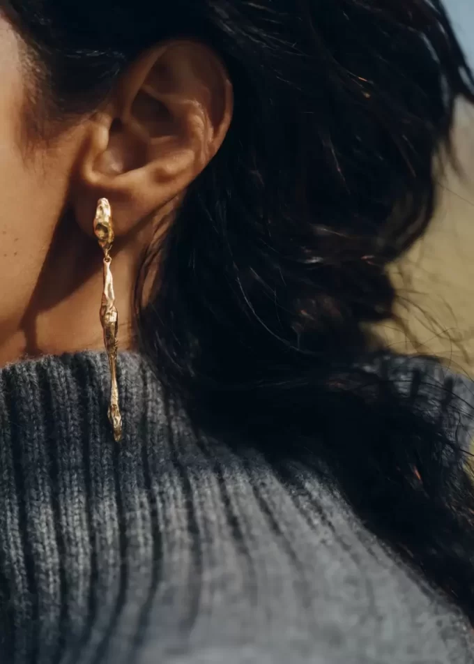 Eroz Drop Earrings Edition gilded edition