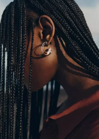 eroz hoop earrings edition duo palladium with 24 carat gold plating 2 330x462 - Eroz Hoop Earrings Edition  Duo palladium with 24 carat gold plating