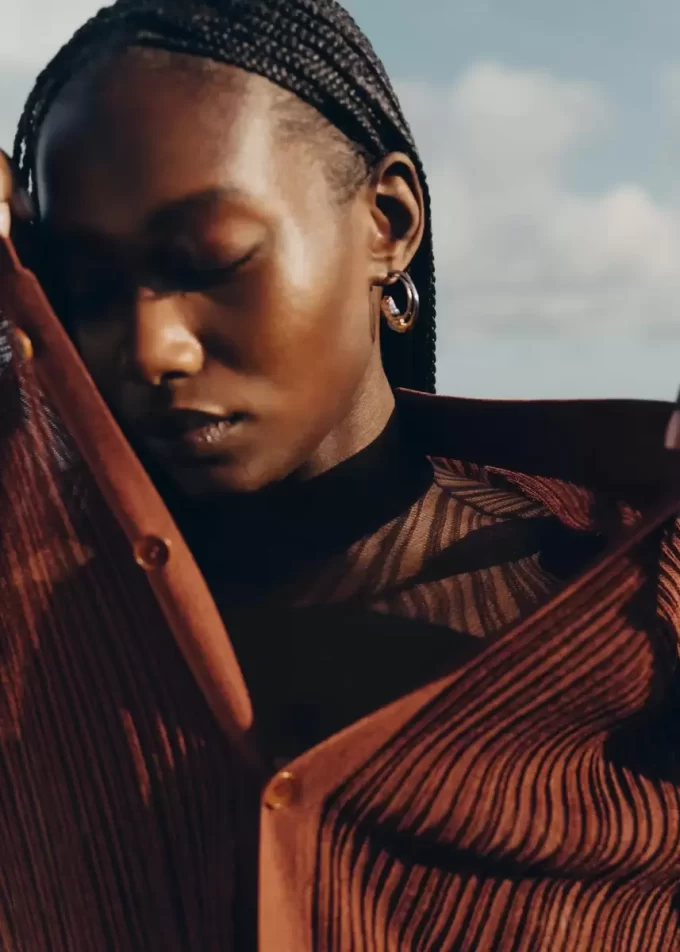 Eroz Hoop Earrings Edition  Duo palladium with 24 carat gold plating