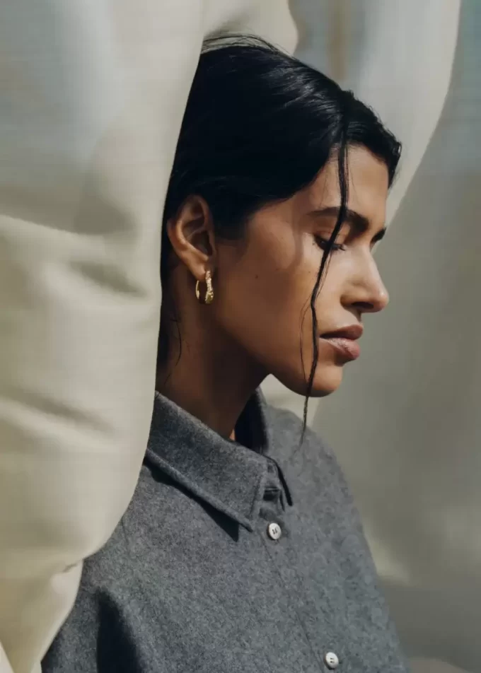 Eroz Slim Hoop Earrings Edition gilded edition