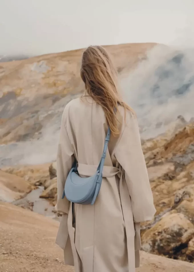 Numéro Dix Edition  Crocodile Nubuck Polar