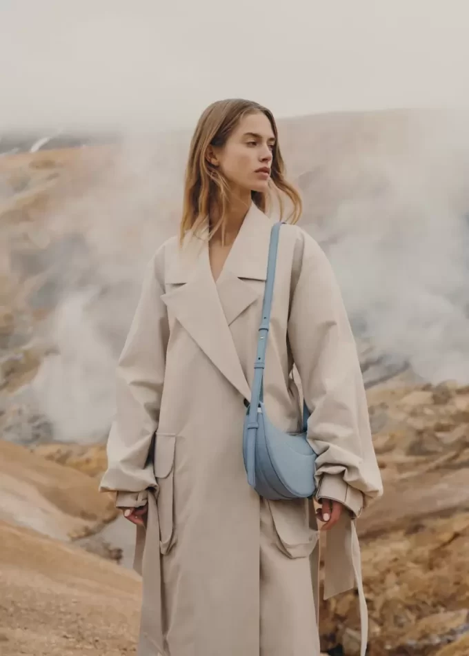 Numéro Dix Edition  Crocodile Nubuck Polar