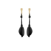 Téré Drop Earrings Edition  Black Marble
