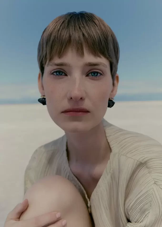 Téré Stud Earrings Edition Black Marble Téré Stud Earrings Edition Black Marble